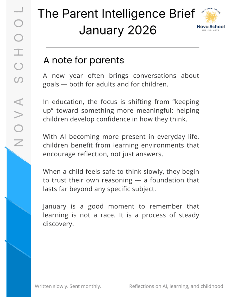 The Parent Intelligence Brief Jan 2026