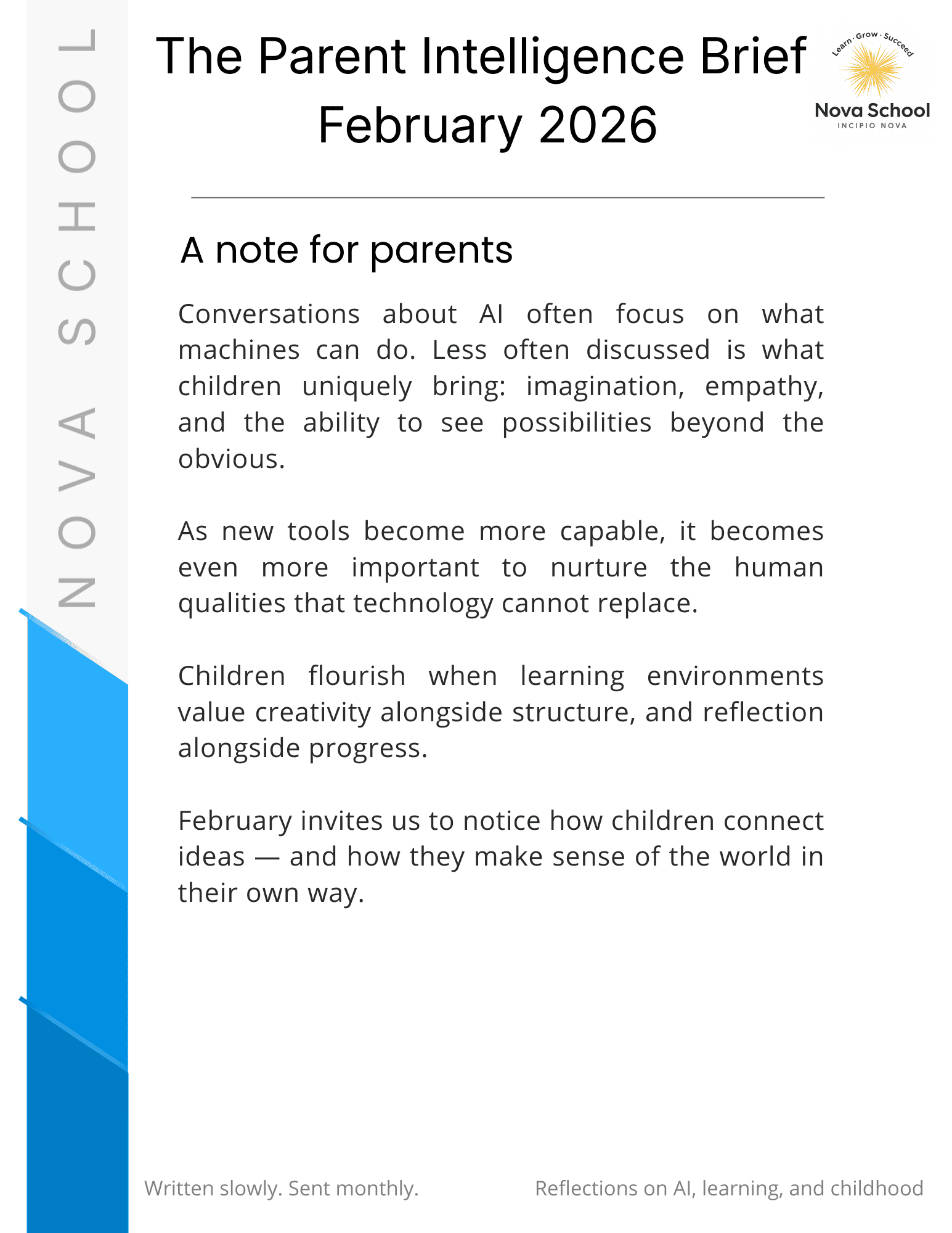 The Parent Intelligence Brief Feb 2026