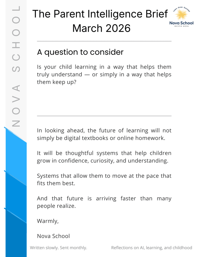 The Parent Intelligence Brief Mar 2026